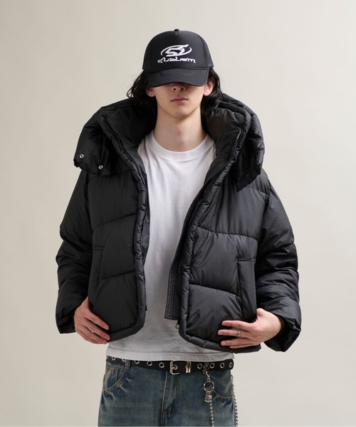 CALIFORNIA OUTFITTERS(カリフォルニア アウトフィッターズ)の「11C12 ボリュームネック 中綿パデット フードジャケット(ダウンジャケット/コート・メンズ・アイボリー/ブラック/グレー・FREE)」の21枚目の写真