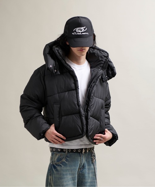 CALIFORNIA OUTFITTERS(カリフォルニア アウトフィッターズ)の「11C12 ボリュームネック 中綿パデット フードジャケット(ダウンジャケット/コート・メンズ・アイボリー/ブラック/グレー・FREE)」の22枚目の写真