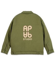ASTRAL PROJECTION（アストラルプロジェクション）の「エイピーエイピーオーバーサイズトラッカージャケット_カーキ（デニムジャケット）」
