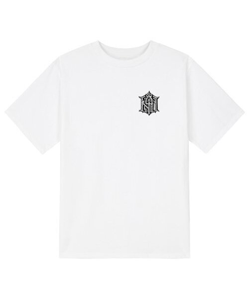 KAN6312(カン6312)の「KTW0175 オールドカン 半袖Tシャツ - ホワイト(Tシャツ/カットソー・メンズ・その他・SMALL/MEDIUM/LARGE/X-LARGE)」の1枚目の写真