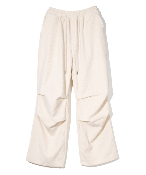 MASSNOUN(マスノウン)の「パラシュートコーデュロイストラップパンツ MFFTP002-CR(その他パンツ・レディース・その他・MEDIUM/LARGE)」の1枚目の写真