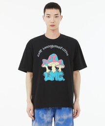 LMC( )��MUSHROOM TEE black(T�V���c/�J�b�g�\�[)