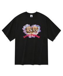 RADINEO（ラディネオ）の「ラブリーパピー 半袖Tシャツ ブラック（Tシャツ/カットソー）」