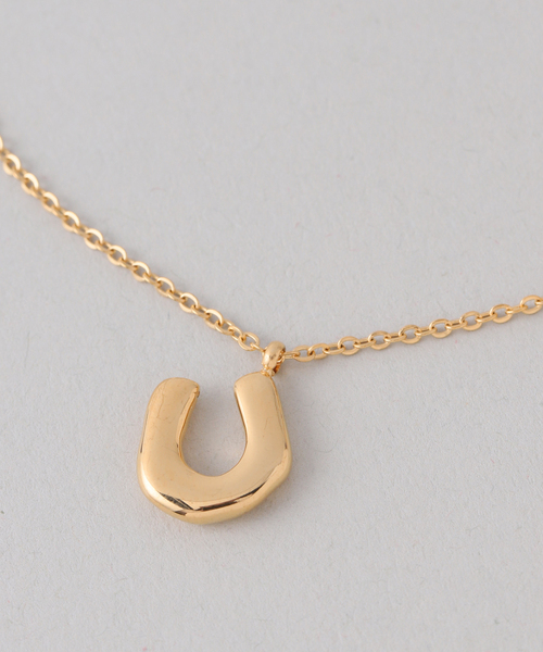 Noble(ノーブル)の「PETIT MOMENTS/プティモーメント Horse Shoe Charm Necklace(ネックレス・レディース・ゴールド・FREE)」の10枚目の写真