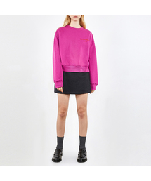 VOYONN（ボヨン）の「ラウンドネックグラフィティスウェットシャツピンク0075（スウェット）」