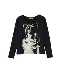 HYSTERIC GLAMOUR | SMOKE ON THE WATER チビTシャツ(Tシャツ/カットソー)