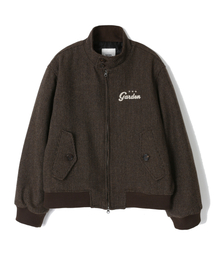 GARDEN EXPRESS（ガーデンエクスプレス）の「Tweed Harrington Wool Jacket (brown)（MA-1）」