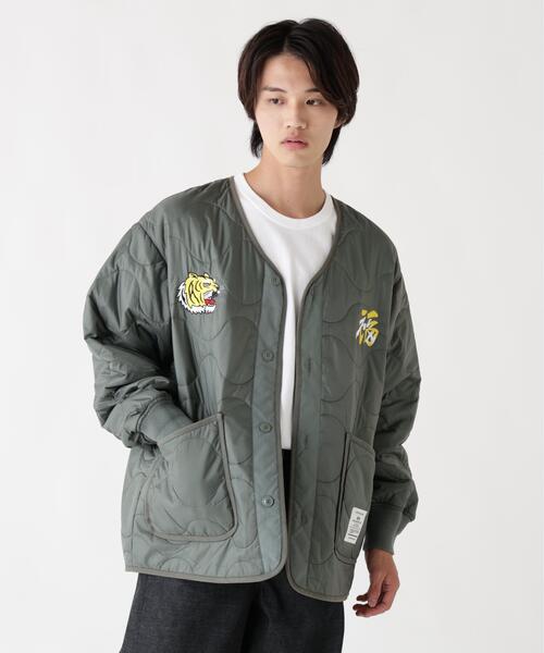 Alpha Industries（アルファインダストリーズ）の「Alpha Industries/アルファインダストリーズ/UNFRM TIGER LINER JACKET/ユニフォーム タイガー ライナー ジャケット（ブルゾン・メンズ・オリーブ系/ブラック・S/L/M/XL）」の5枚目の写真