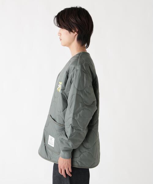 Alpha Industries（アルファインダストリーズ）の「Alpha Industries/アルファインダストリーズ/UNFRM TIGER LINER JACKET/ユニフォーム タイガー ライナー ジャケット（ブルゾン・メンズ・オリーブ系/ブラック・S/L/M/XL）」の9枚目の写真