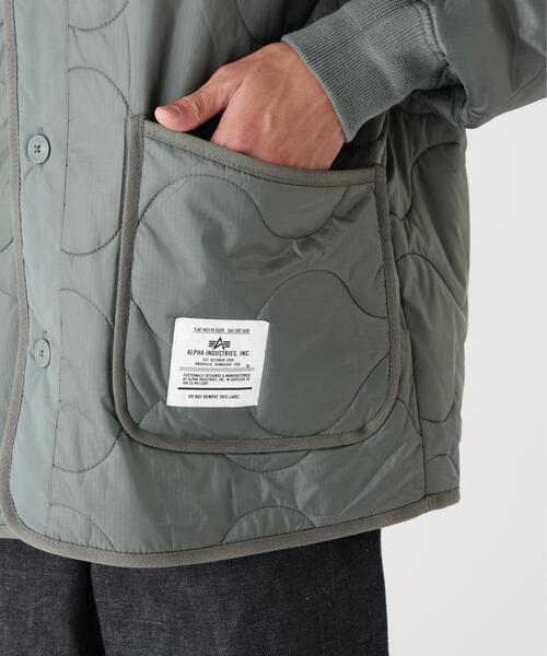 Alpha Industries（アルファインダストリーズ）の「Alpha Industries/アルファインダストリーズ/UNFRM TIGER LINER JACKET/ユニフォーム タイガー ライナー ジャケット（ブルゾン・メンズ・オリーブ系/ブラック・S/L/M/XL）」の14枚目の写真