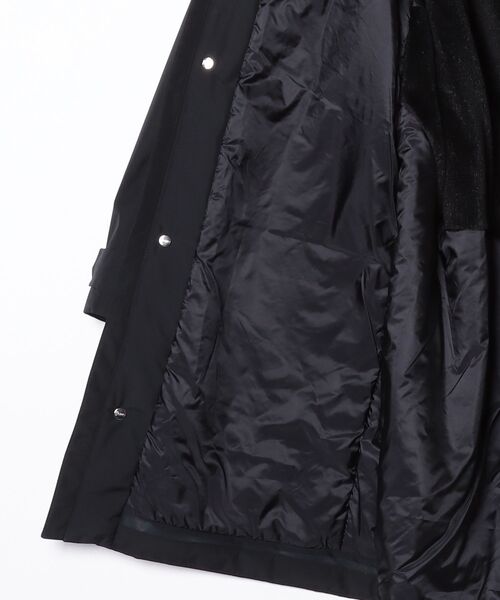 HERNO(ヘルノ)の「HERNO 2 LAYER GORETEX COAT ヘルノ ゴアテックス パーカ(モッズコート・メンズ・ブラック・48/50/46/52)」の19枚目の写真