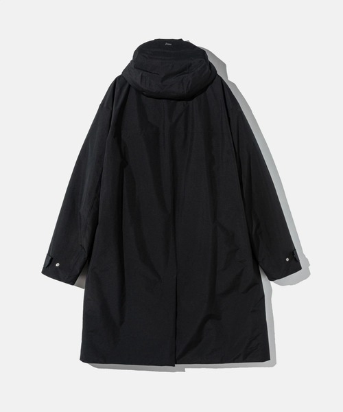 HERNO(ヘルノ)の「HERNO 2 LAYER GORETEX COAT ヘルノ ゴアテックス パーカ(モッズコート・メンズ・ブラック・48/50/46/52)」の8枚目の写真