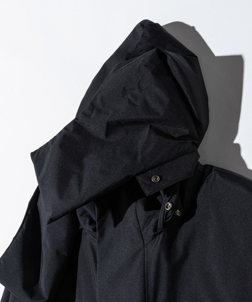 HERNO(ヘルノ)の「HERNO 2 LAYER GORETEX COAT ヘルノ ゴアテックス パーカ(モッズコート・メンズ・ブラック・48/50/46/52)」の15枚目の写真