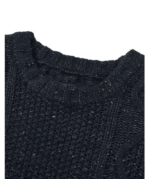 MMLG（エムエムエルジー）の「[Mmlg] 87 FISHERMAN KNIT (NAVY)（ニット/セーター・レディース・その他・SMALL/LARGE/X-LARGE）」の3枚目の写真
