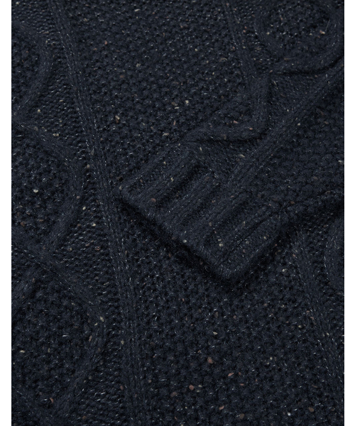 MMLG（エムエムエルジー）の「[Mmlg] 87 FISHERMAN KNIT (NAVY)（ニット/セーター・レディース・その他・SMALL/LARGE/X-LARGE）」の5枚目の写真