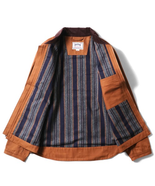 セール】HOUSTON ダックzipワークジャケット 日本製（その他アウター