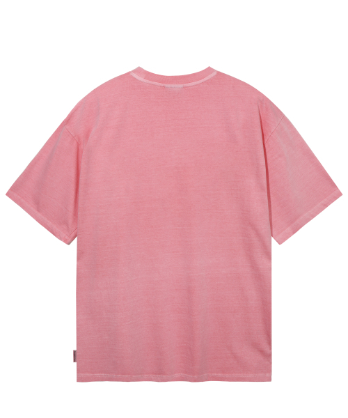 GAINSBORO（ゲインズボロ）の「[クールコットン] ピグメントオリジナルスターロゴTシャツ_コーラルピンク（Tシャツ/カットソー・メンズ・その他・SMALL/X-SMALL/LARGE/MEDIUM）」の3枚目の写真