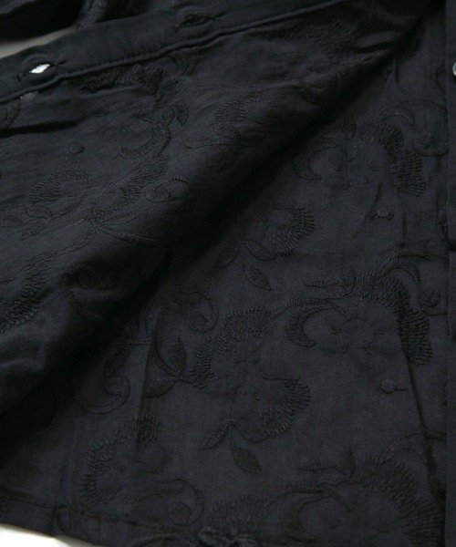 MAKE YOUR DAY（メイクユアデイ）の「オールオーバーレースブラウス■150.160cm（シャツ/ブラウス・キッズ・ブラック/アイボリー・150/160）」の8枚目の写真