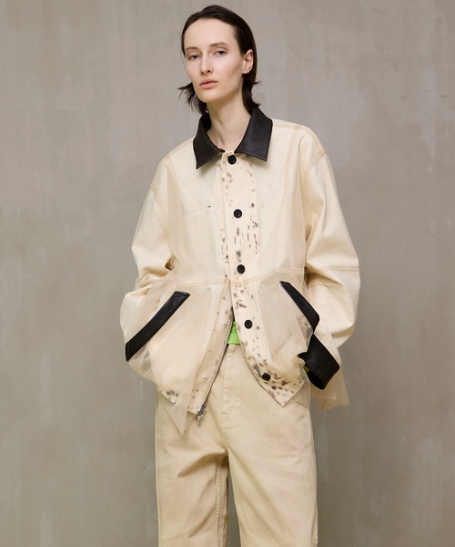 MAISON SPECIAL（メゾンスペシャル）の「Reversible Utility Jacket/リバーシブルユーティリティジャケット（ブルゾン・レディース・マルチ/カーキ・FREE）」の7枚目の写真