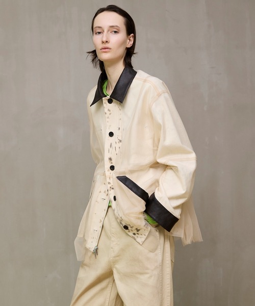 MAISON SPECIAL（メゾンスペシャル）の「Reversible Utility Jacket/リバーシブルユーティリティジャケット（ブルゾン・レディース・マルチ/カーキ・FREE）」の8枚目の写真