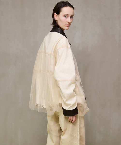 MAISON SPECIAL（メゾンスペシャル）の「Reversible Utility Jacket/リバーシブルユーティリティジャケット（ブルゾン・レディース・マルチ/カーキ・FREE）」の9枚目の写真