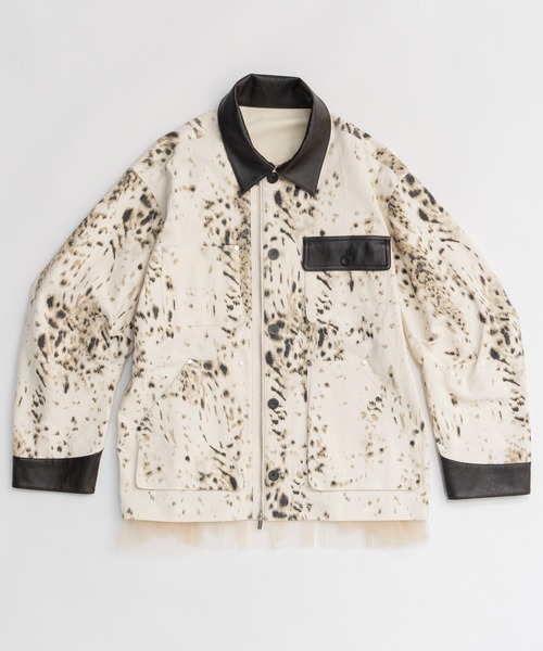 MAISON SPECIAL（メゾンスペシャル）の「Reversible Utility Jacket/リバーシブルユーティリティジャケット（ブルゾン・レディース・マルチ/カーキ・FREE）」の10枚目の写真