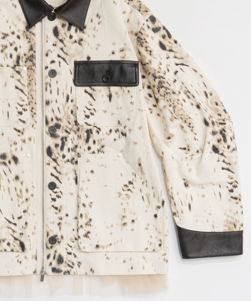 MAISON SPECIAL（メゾンスペシャル）の「Reversible Utility Jacket/リバーシブルユーティリティジャケット（ブルゾン・レディース・マルチ/カーキ・FREE）」の12枚目の写真