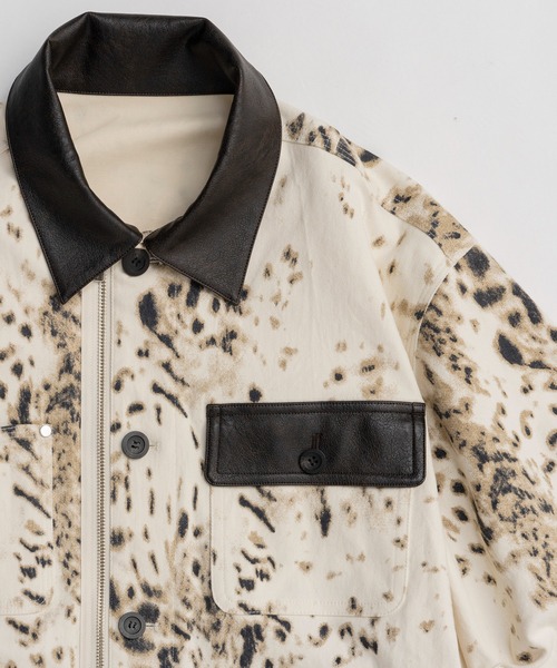 MAISON SPECIAL（メゾンスペシャル）の「Reversible Utility Jacket/リバーシブルユーティリティジャケット（ブルゾン・レディース・マルチ/カーキ・FREE）」の13枚目の写真