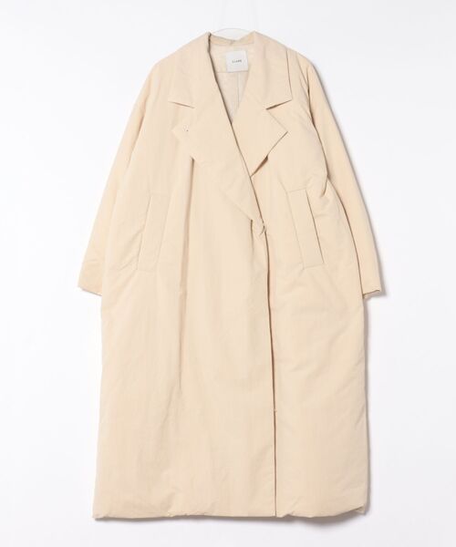 CLANE(クラネ)の「CLANE COLOR DOWN CHESTER COAT(その他アウター・レディース・オフホワイト/ブラック・1/2)」の10枚目の写真