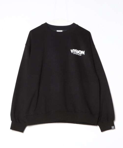 VISION STREET WEAR（ヴィジョンストリートウェア）の「【VISION STREET WEAR/ヴィジョンストリートウェア】Ghost drip logo crewneck sweat/ゴースト バックプリント クルーネック スウェット トレーナー（スウェット・メンズ・ライトグレー/ブラック/グレー系1/ホワイト・LL/L/M）」の22枚目の写真