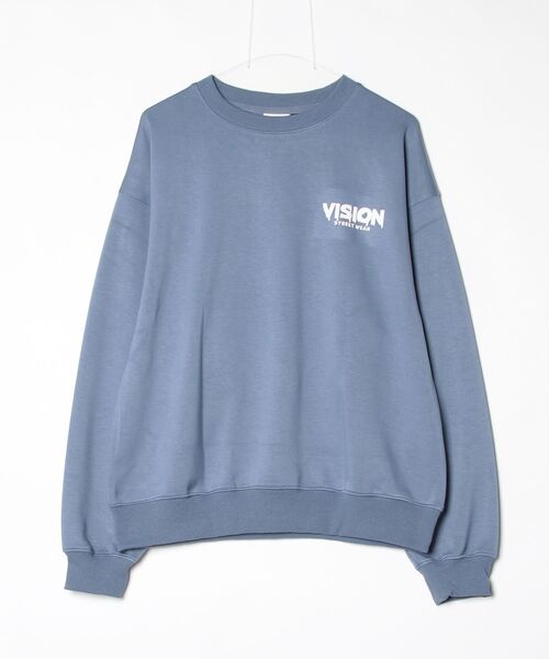 VISION STREET WEAR（ヴィジョンストリートウェア）の「【VISION STREET WEAR/ヴィジョンストリートウェア】Ghost drip logo crewneck sweat/ゴースト バックプリント クルーネック スウェット トレーナー（スウェット・メンズ・ライトグレー/ブラック/グレー系1/ホワイト・LL/L/M）」の20枚目の写真