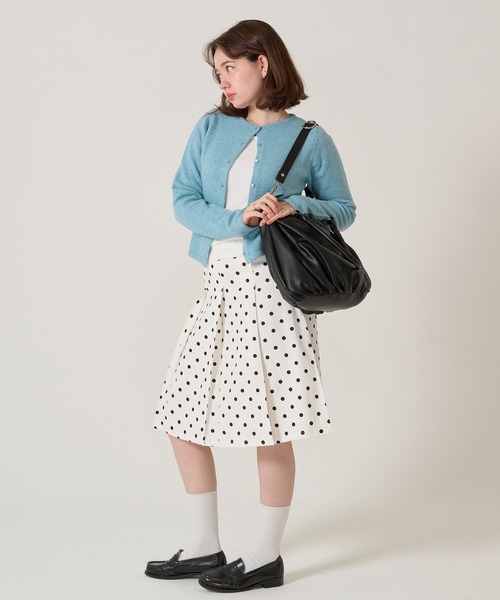 TINA：JOJUN（ティーナジョジュン）の「エディターズ バッグ TINA：JOJUN（ショルダーバッグ・レディース・パープル系その他/ブラック・F）」の13枚目の写真