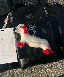 SIWEOL107（シウォル107）の「Worry Keyring (Ivory)（キーケース/キーアクセサリー）」