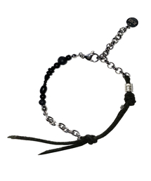 RUNDS（ランディエス）の「360 Karen Silver Black Mix Bracelet（ブレスレット）」