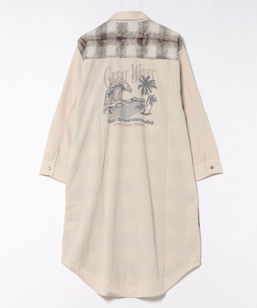 未使用☆Paul Stuartウォッシャブル ジョーゼットコンビプルオーバー6 