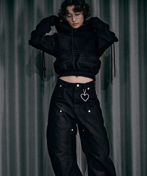 ころちんDUCK DOUBLE KNEE CURVED LEG PANT DUCK DOUBLE KNEE CURVED LEG PANTS(1 GREY): CONZ: MENS｜CONZ ONLINE