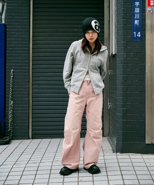 BASICKS×DUCK DOUBLE KNEE CURVED LEG PANTS（その他パンツ）｜CONZ