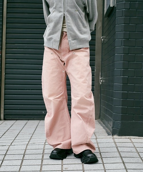 BASICKS×DUCK DOUBLE KNEE CURVED LEG PANTS（その他パンツ）｜CONZ