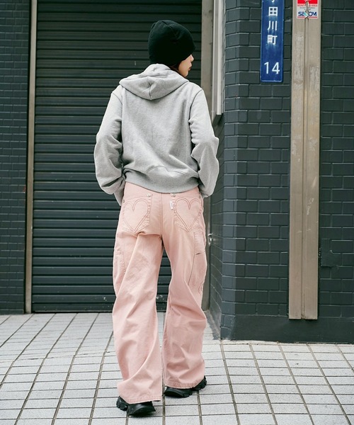 BASICKS×DUCK DOUBLE KNEE CURVED LEG PANTS（その他パンツ）｜CONZ