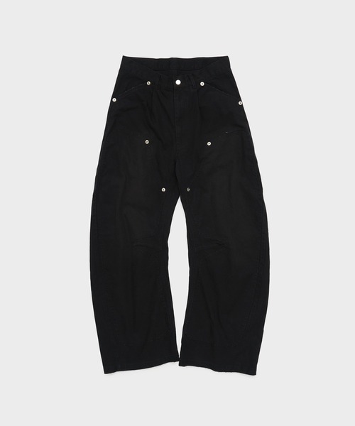 BASICKS×DUCK DOUBLE KNEE CURVED LEG PANTS（その他パンツ）｜CONZ