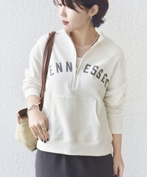 SHIPS | 【SHIPS別注】TENNESSEE:〈洗濯機可能〉ハーフ ジップ スウェット(スウェット)