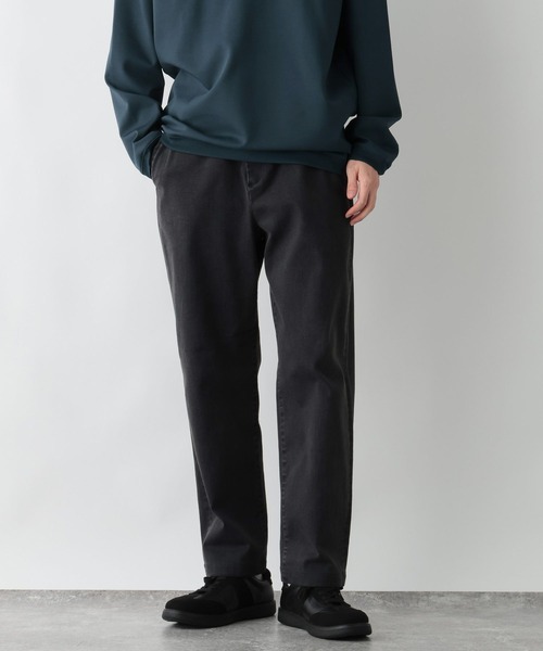 GLOBAL WORK（グローバルワーク）の「スゴラクストレッチリラックスパンツ/601340（その他パンツ・メンズ・ブラック系その他/チャコールグレー/ベージュ/ブラック/ダークブルー・SMALL/MEDIUM/X-LARGE/LARGE）」の3枚目の写真