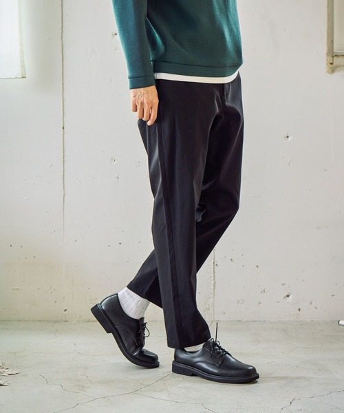 GLOBAL WORK（グローバルワーク）の「スゴラクストレッチリラックスパンツ/601340（その他パンツ・メンズ・ブラック系その他/チャコールグレー/ベージュ/ブラック/ダークブルー・SMALL/MEDIUM/X-LARGE/LARGE）」の11枚目の写真