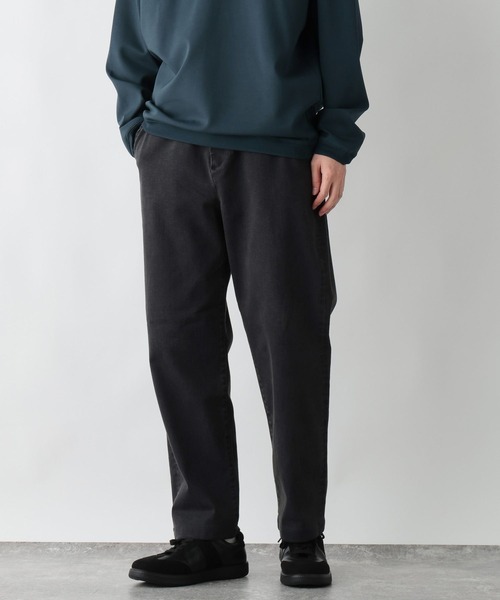 GLOBAL WORK（グローバルワーク）の「スゴラクストレッチリラックスパンツ/601340（その他パンツ・メンズ・ブラック系その他/チャコールグレー/ベージュ/ブラック/ダークブルー・SMALL/MEDIUM/X-LARGE/LARGE）」の17枚目の写真