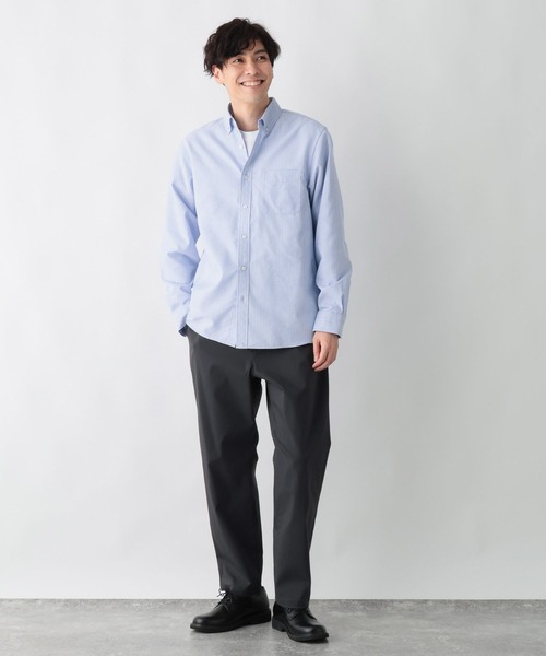 GLOBAL WORK（グローバルワーク）の「スゴラクストレッチリラックスパンツ/601340（その他パンツ・メンズ・ブラック系その他/チャコールグレー/ベージュ/ブラック/ダークブルー・SMALL/MEDIUM/X-LARGE/LARGE）」の20枚目の写真