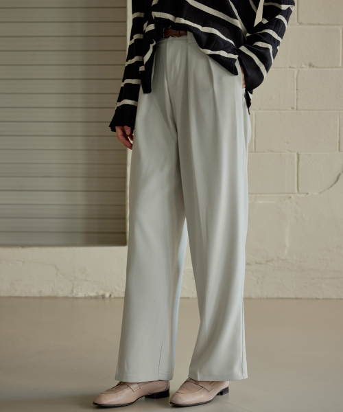 HYBERNAT(ハイバーナット)の「Wide Slacks - IVORY(スラックス・レディース・その他・SMALL/MEDIUM)」の3枚目の写真
