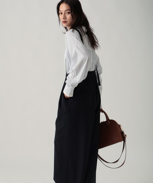 Elura（エルーラ）の「映えラクサロペット/634731（サロペット/オーバーオール・レディース・ネイビー/ライトグレー/チェック・FREE）」の22枚目の写真