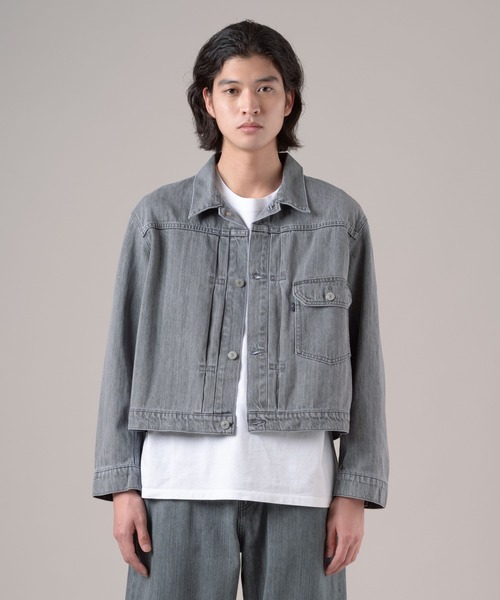 Levi's(リーバイス)の「Levi's/リーバイス BLUETAB(TM) TYPEⅠトラッカージャケット(デニムジャケット・メンズ・ブラック・S/M/L/XL)」の3枚目の写真