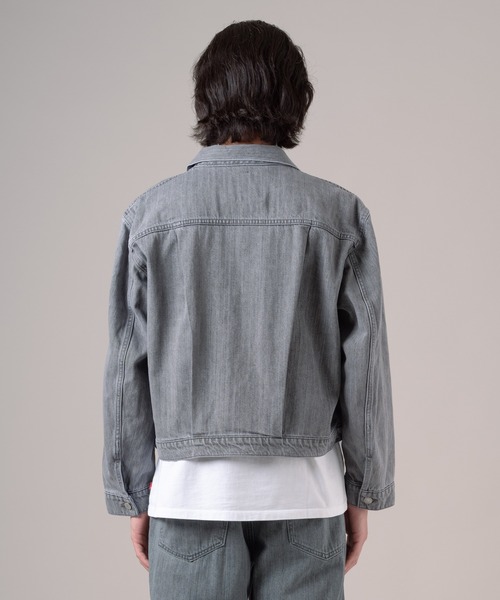 Levi's(リーバイス)の「Levi's/リーバイス BLUETAB(TM) TYPEⅠトラッカージャケット(デニムジャケット・メンズ・ブラック・S/M/L/XL)」の5枚目の写真