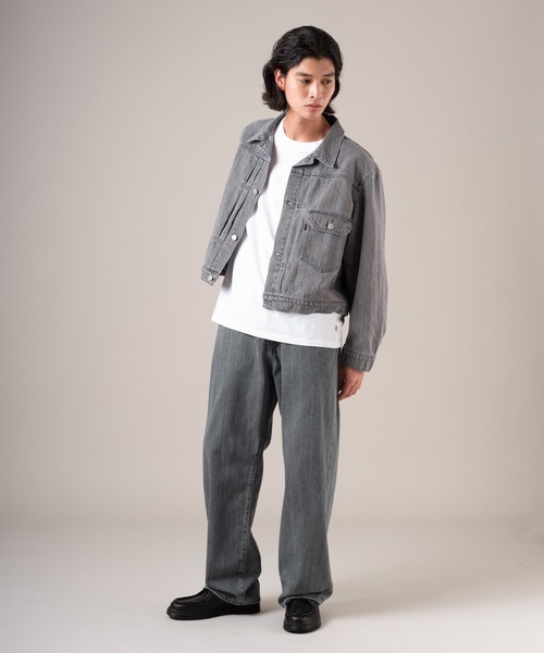 Levi's(リーバイス)の「Levi's/リーバイス BLUETAB(TM) TYPEⅠトラッカージャケット(デニムジャケット・メンズ・ブラック・S/M/L/XL)」の7枚目の写真